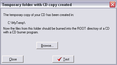 autoplay CD creation